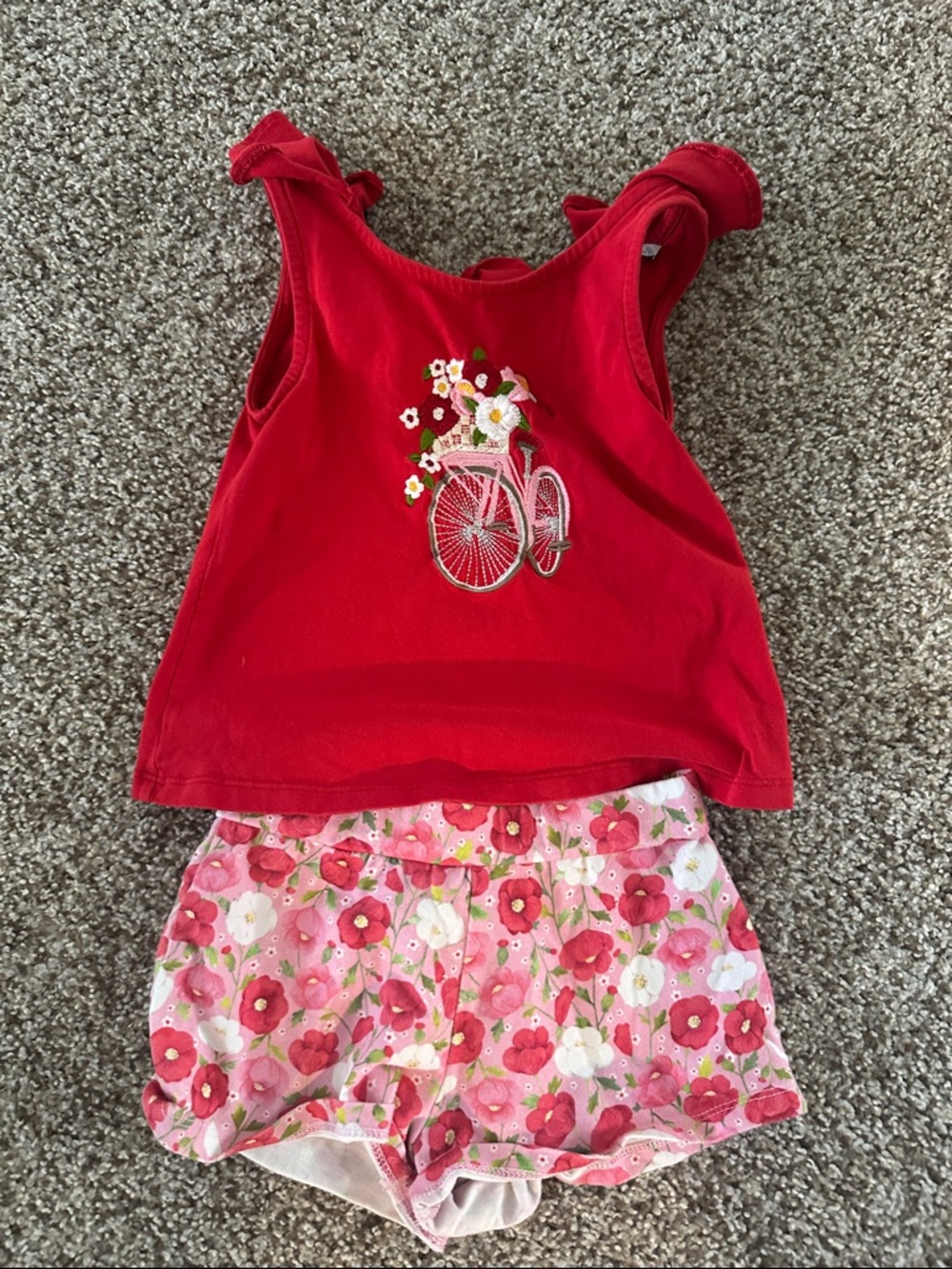 Mayoral Red Girls' Racerback Tank